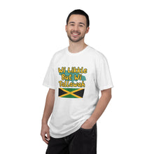 Load image into Gallery viewer, "Wi Likkle But Wi Tallawah" Jamaican Flag T-Shirt