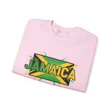Load image into Gallery viewer, Jamaica Flag Graphic Sweatshirt — Retro Reggae Island Pride Crewneck