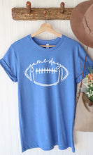 Load image into Gallery viewer, Cursive Football Game Day Graphic Tee