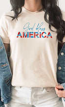 Load image into Gallery viewer, God Bless America Graphic Tee PLUS