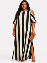 Load image into Gallery viewer, Teshana Cold Shoulder Maxi Dress