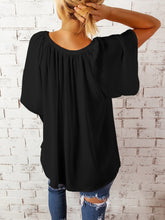 Load image into Gallery viewer, Reesa Half Sleeve Blouse