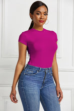 Load image into Gallery viewer, Round Neck Short Sleeve Bodysuit
