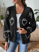 Load image into Gallery viewer, KIA V-Neck Dropped Shoulder Cardigan