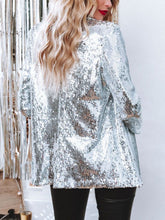 Load image into Gallery viewer, Festive Season Sequin Blazer