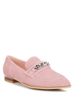 Load image into Gallery viewer, Ricka Chain Embellished Loafers