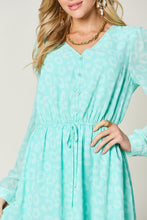 Load image into Gallery viewer, Layla V-Neck Long Sleeve Dress
