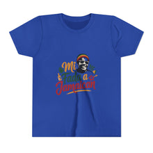 Load image into Gallery viewer, Youth Tee - "Mi Mada a Jamaican" Kids T‑Shirt