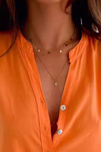 Load image into Gallery viewer, Kenya Notched Half Sleeve Blouse