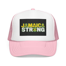 Load image into Gallery viewer, Jamaica Stronger Embroidered Trucker Hat