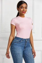 Load image into Gallery viewer, Round Neck Short Sleeve Bodysuit