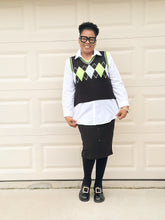 Load image into Gallery viewer, Fearless V-Neck Sweater Vest