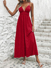 Load image into Gallery viewer, Crisscross V-Neck Maxi Cami Dress