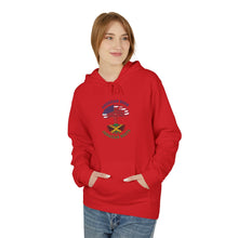 Load image into Gallery viewer, American Born Jamaican Roots Hoodie — USA & Jamaican Flag Heritage Pullover