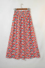 Load image into Gallery viewer, Slit Floral Midi Skirt