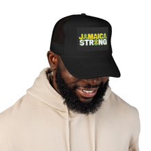 Load image into Gallery viewer, Jamaica Stronger Embroidered Trucker Hat
