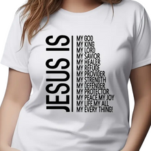 Load image into Gallery viewer, JESUS IS GRAPHIC TSHIRT