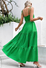 Load image into Gallery viewer, Kelly Green Tiered Cami Dress