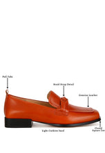 Load image into Gallery viewer, Hostess Genuine Leather Braided Loafers