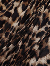 Load image into Gallery viewer, Pleated Leopard Maxi Skirt