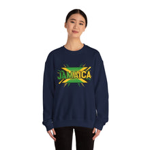 Load image into Gallery viewer, Jamaica Flag Graphic Sweatshirt — Retro Reggae Island Pride Crewneck