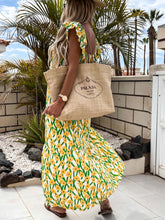 Load image into Gallery viewer, Crystal Cap Sleeve Midi Dress