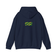 Load image into Gallery viewer, Jamaica Building Back Stronger Hoodie — Rebuild & Resilience Pullover