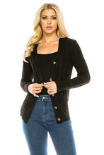 Load image into Gallery viewer, Knit Sweater Button Front