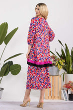 Load image into Gallery viewer, Celeste Floral A-Line Midi Skirt