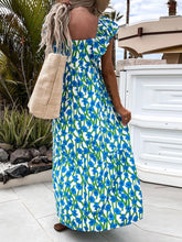 Load image into Gallery viewer, Crystal Cap Sleeve Midi Dress