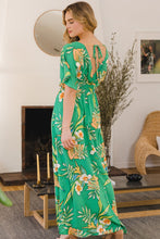 Load image into Gallery viewer, Floral Smocked Maxi Dress