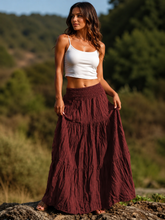 Load image into Gallery viewer, Tara Tiered Maxi Skirt