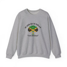 Load image into Gallery viewer, Jamaican Pride Crewneck Sweatshirt — "I am Jamaican" Tree Graphic