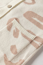 Load image into Gallery viewer, Leopard V Neck Button Down Cardigan