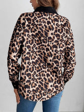 Load image into Gallery viewer, You Captured My Heart Leopard Shacket