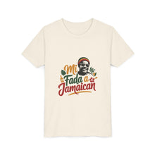 Load image into Gallery viewer, Youth Tee - "Mi Mada a Jamaican" Kids T‑Shirt