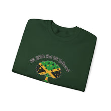 Load image into Gallery viewer, Jamaican Pride Crewneck Sweatshirt — "I am Jamaican" Tree Graphic