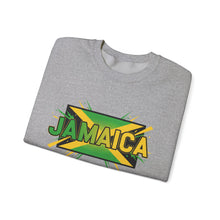 Load image into Gallery viewer, Jamaica Flag Graphic Sweatshirt — Retro Reggae Island Pride Crewneck