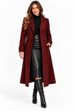 Load image into Gallery viewer, Kacey Double-Breasted Longline Coat
