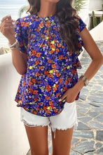 Load image into Gallery viewer, Carly Cap Sleeve Blouse