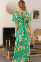 Load image into Gallery viewer, Floral Smocked Maxi Dress