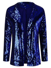 Load image into Gallery viewer, Festive Season Sequin Blazer