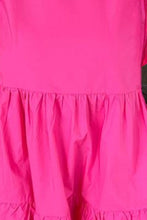 Load image into Gallery viewer, Fuschia Cap Sleeve Dress