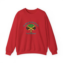 Load image into Gallery viewer, Jamaican Pride Crewneck Sweatshirt — "I am Jamaican" Tree Graphic