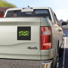 Load image into Gallery viewer, Jamaica Strong Car Magnet — Patriotic Jamaican Flag Design