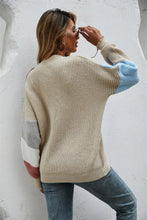 Load image into Gallery viewer, Angel Wings Contrast Button Front V-Neck Cardigan