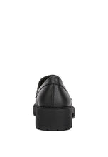 Load image into Gallery viewer, Ashby Faux Leather Chunky Block Heel Loafers