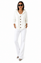 Load image into Gallery viewer, Button Up Long Sleeve Cardigan Plus Size