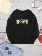 Load image into Gallery viewer, FAITH HOPE LOVE Sweatshirt