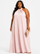 Load image into Gallery viewer, Karley Halter Neck Maxi Dress